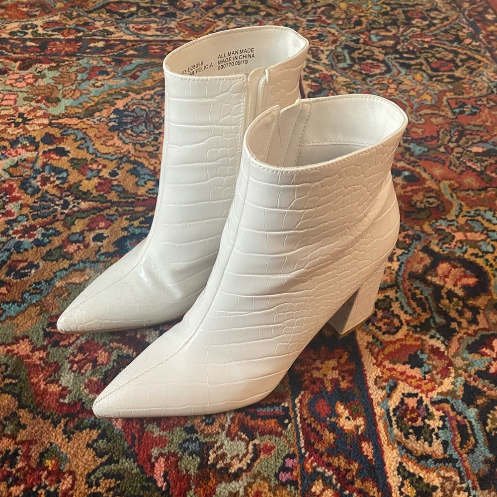 White Booties! Fall Essential - image 2